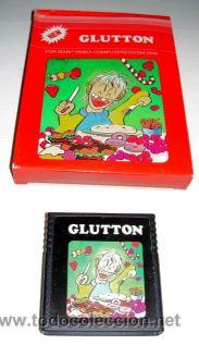 Videojuegos y consolas: Glutton / Plaque Attack (T.C.B Edition) [Activision] 1983 NTSC [ATARI VCS / 2600] - Foto 2