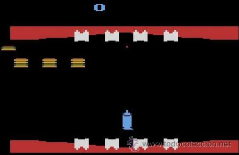 Videojuegos y consolas: Glutton / Plaque Attack (T.C.B Edition) [Activision] 1983 NTSC [ATARI VCS / 2600] - Foto 3