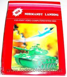 Videojuegos y consolas: Normandy Landing / Commando Raid (T.C.B Edition) [US Game 1982] NTSC [ATARI VCS / 2600] - Foto 1
