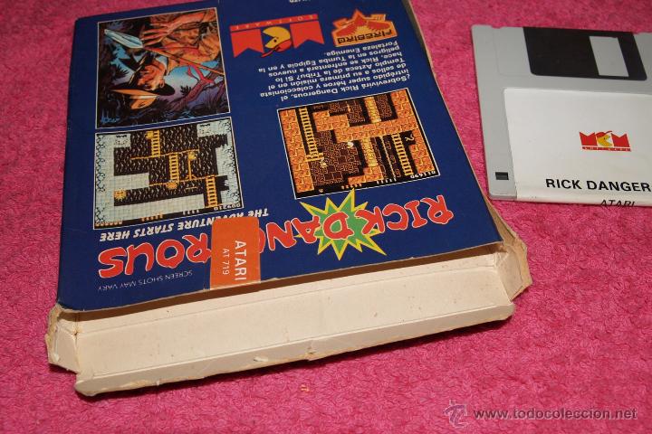 Videojuegos y consolas: GAME FOR ATARI ST MCM RICK DANGEROUS SPANISH VERSION 1989 FIREBIRD - Foto 3
