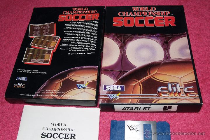 Game For Atari St Elite 1991 Wolrd Championship Soccer Spanish Version Elite