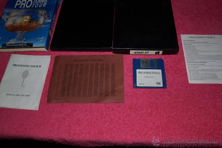 Videojuegos y consolas: GAME FOR ATARI ST PRO DRO SOFT TENNIS TOUR SPANISH VERSION 1990 UBI SOFT - Foto 1