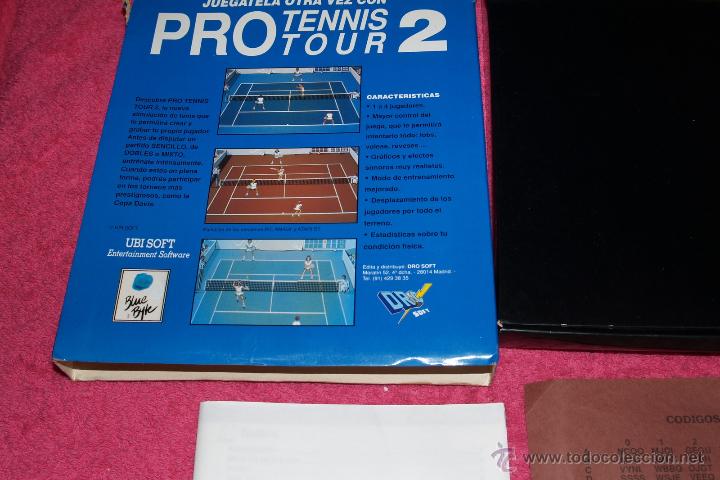 Videojuegos y consolas: GAME FOR ATARI ST PRO DRO SOFT TENNIS TOUR SPANISH VERSION 1990 UBI SOFT - Foto 3