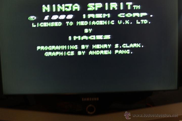 Videojuegos y consolas: GAME FOR ATARI ST MCM NINJA SPIRIT SPANISH VERSION 1989 ACTIVISION - Foto 4