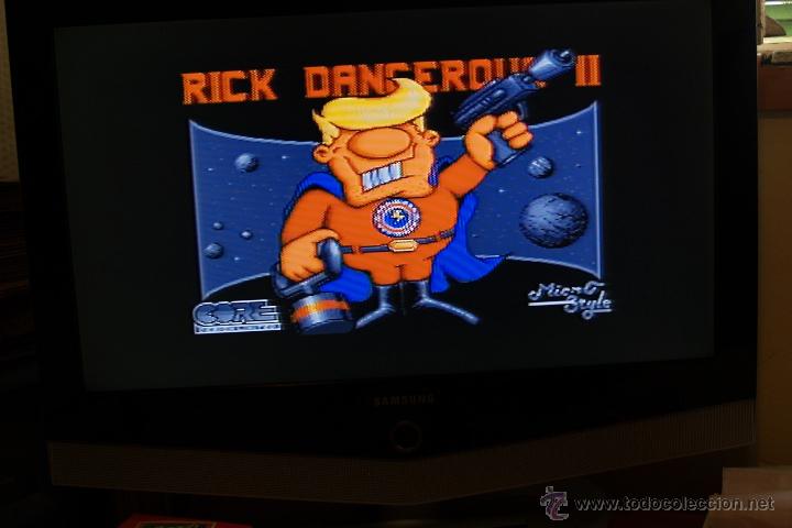 Videojuegos y consolas: GAME FOR ATARI ST MCM RICK DANGEROUS 2 SPANISH VERSION 1990 - Foto 3