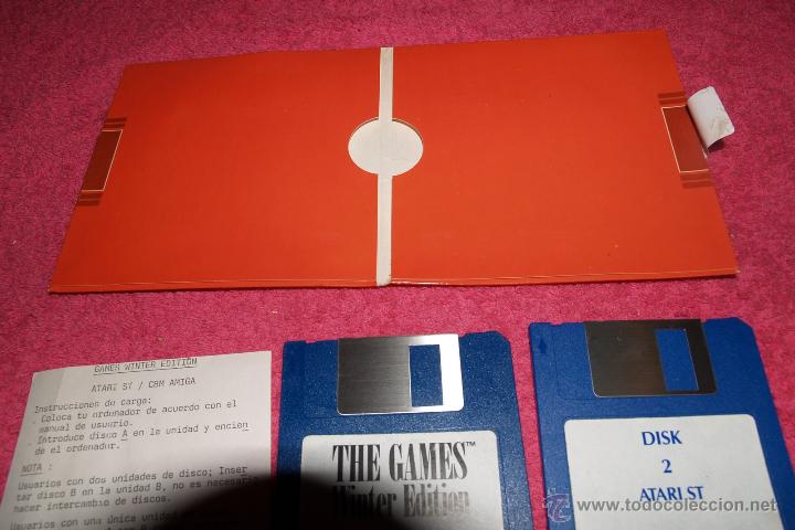 Videojuegos y consolas: GAME FOR ATARI ST ERBE THE GAMES WINTER EDITION SPANISH VERSION 1988 EPYX - Foto 2