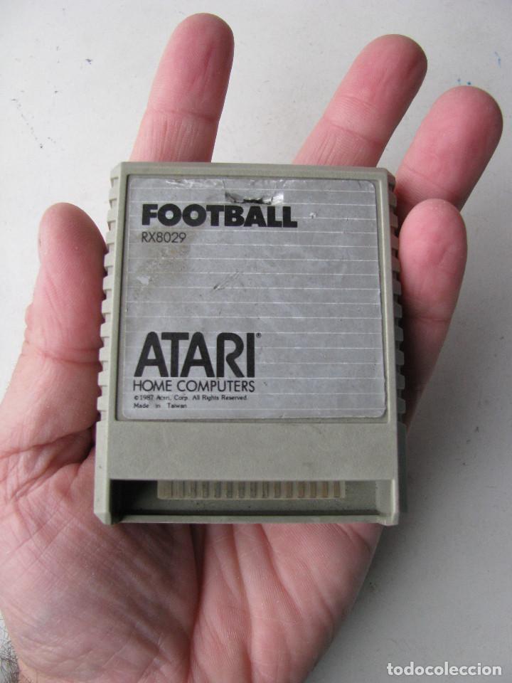 Videojuegos y consolas: ANTIGUO JUEGO FOOTBALL ATARI - A&Ntilde;O 1987 - Foto 5