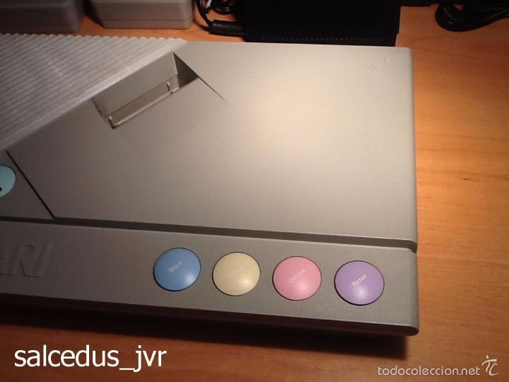 Videojuegos y consolas: Lote Consola Atari XE System Completa + Juegos Pac-Man y Missile Command En Buen Estado - Foto 5