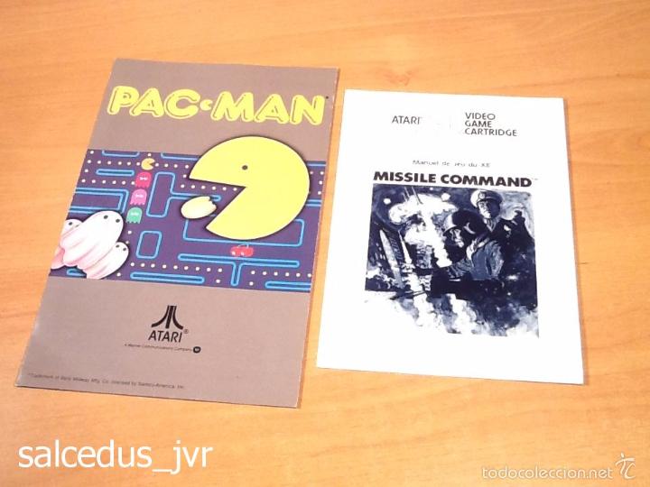 Videojuegos y consolas: Lote Consola Atari XE System Completa + Juegos Pac-Man y Missile Command En Buen Estado - Foto 29