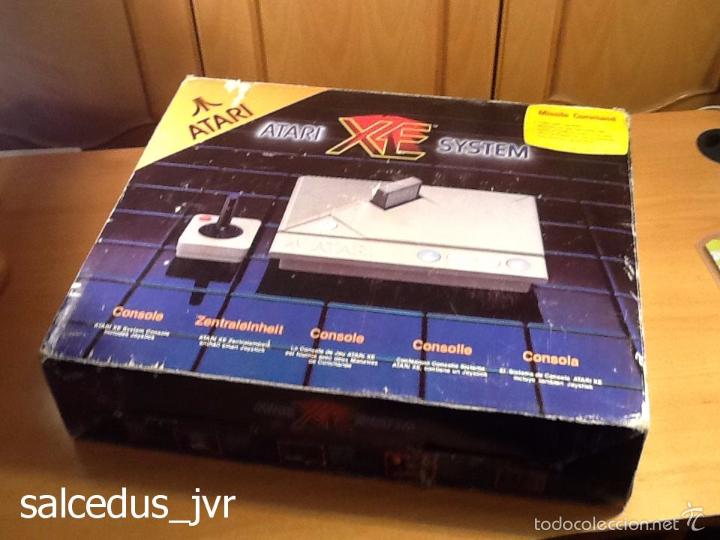 Videojuegos y consolas: Lote Consola Atari XE System Completa + Juegos Pac-Man y Missile Command En Buen Estado - Foto 56