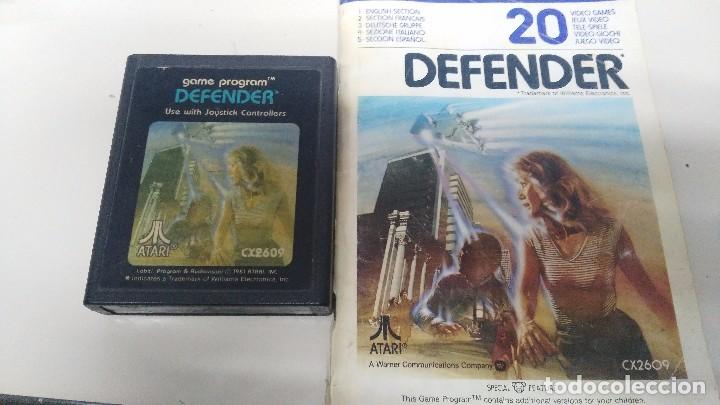Videojuegos y consolas: juego para atari 2600 defender - Foto 1