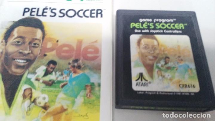 Videojuegos y consolas: juego para atari 2600 pele - Foto 2