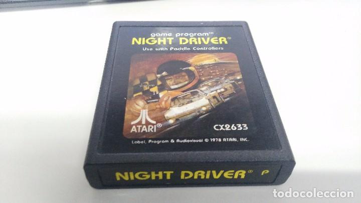 Videojuegos y consolas: juego para atari 2600 night driver - Foto 1