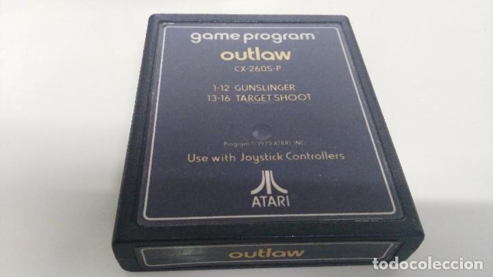 Videojuegos y consolas: juego para atari 2600 outlaw - Foto 1