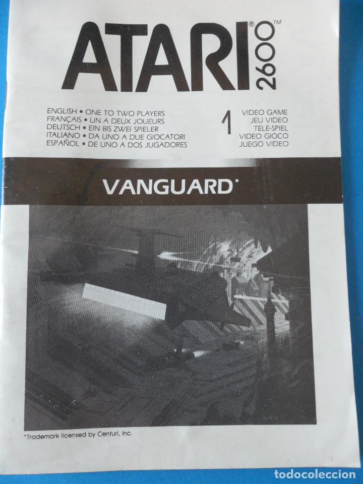 Videojuegos y consolas: Librito Manual del Videojuego Vanguard - Atari 2600 - Foto 2