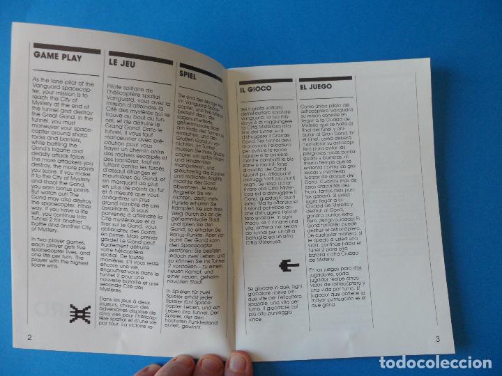 Videojuegos y consolas: Librito Manual del Videojuego Vanguard - Atari 2600 - Foto 4