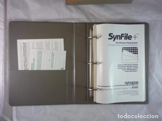 Videojuegos y consolas: ATARI Synfile+ - Synapse AX2031 - USA 1983 - Sin disco - Foto 2