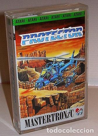 Videojuegos y consolas: Protector [PAL Developments] 1989 Virgin Mastertronic Plus [ATARI 600 / 800 / XL / XE] - Foto 1