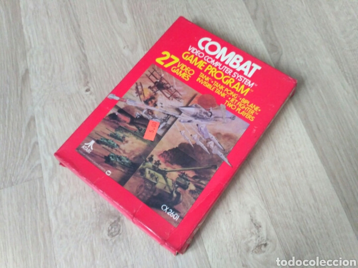 Videojuegos y consolas: ATARI 2600 JUEGO COMBAT EN CAJA - Foto 2