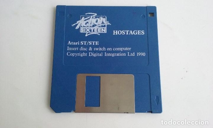 Videojuegos y consolas: JUEGO PC PARA ATARI ST/STE/HOSTAGES. - Foto 1