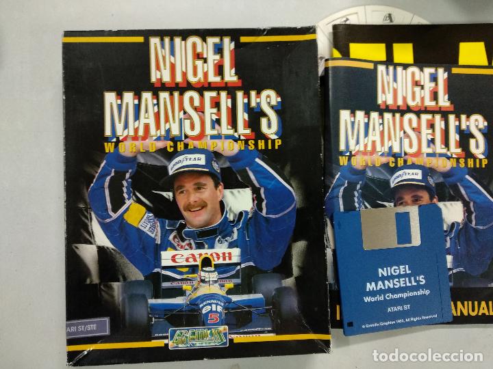 Videojuegos y consolas: Nigel Mansells world championship - Atari ST - - Foto 1