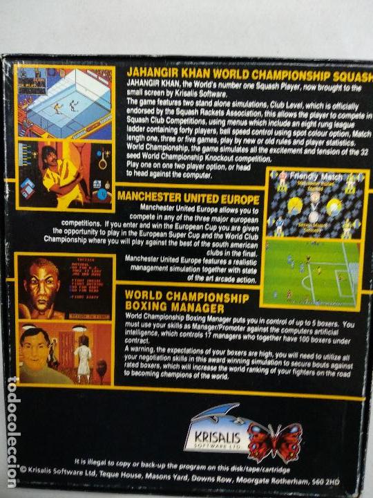Videojuegos y consolas: Champions Manchester united khan boxing - Atari ST - - Foto 2
