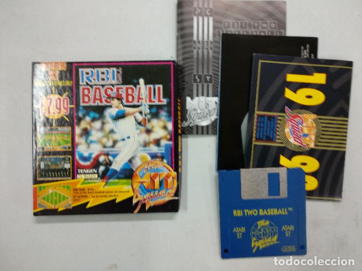 Videojuegos y consolas: Rbi Two baseball - Atari ST - hit squad - Foto 1