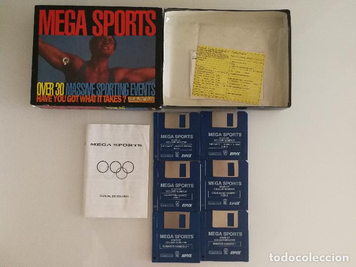 Videojuegos y consolas: JUEGO ATARI ST MEGA SPORTS EN DISQUETES - Foto 1