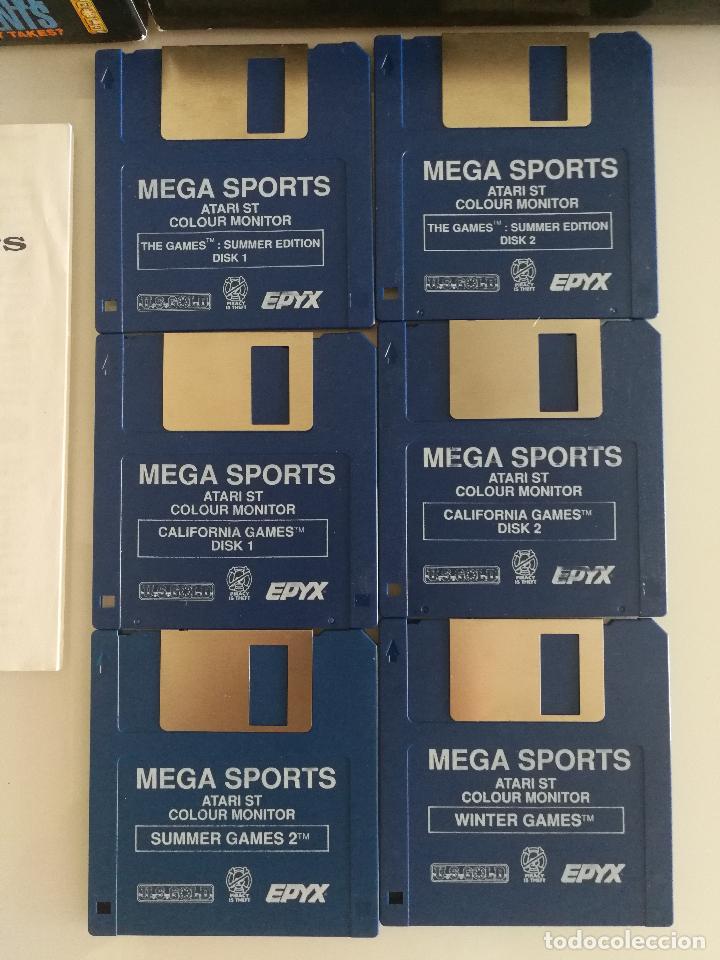 Videojuegos y consolas: JUEGO ATARI ST MEGA SPORTS EN DISQUETES - Foto 4