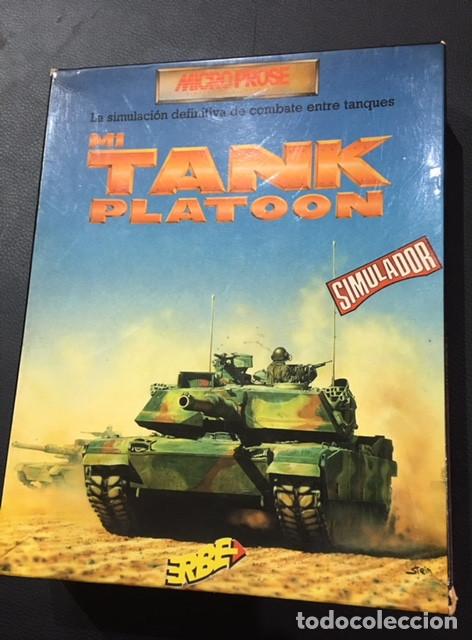 Videojuegos y consolas: juego para atari st m1 tank platoon simulador de tanques erbe - Foto 1