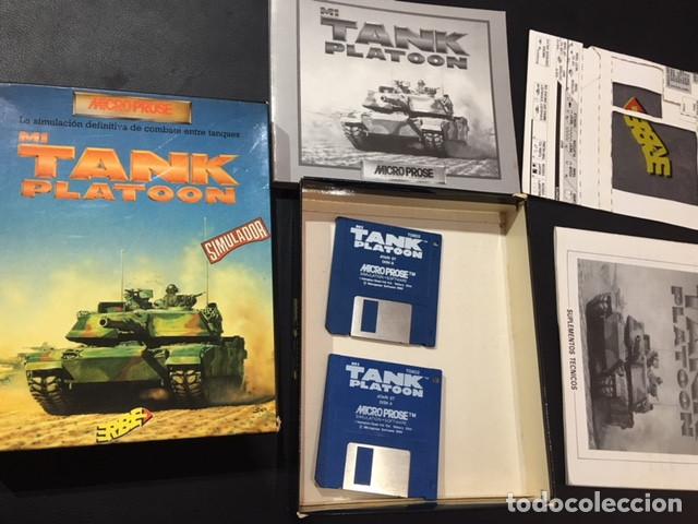 Videojuegos y consolas: juego para atari st m1 tank platoon simulador de tanques erbe - Foto 2
