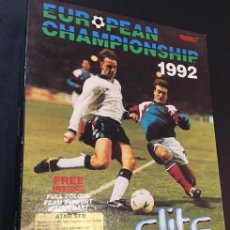 Videojuegos y Consolas: JUEGO PARA ATARI ST DE FUTBOL EUROPEAN CHAMPIONSHIP 1992