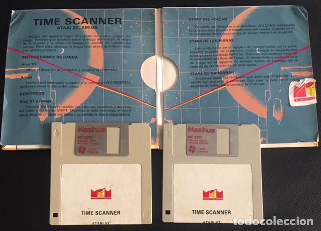 Videojuegos y consolas: JUEGO PARA ORDENADOR ATARI ST time scanner mcm - Foto 2