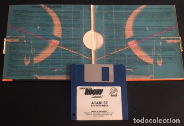 Videojuegos y consolas: JUEGO PARA ORDENADOR ATARI ST advanced rugby simulator mcm - Foto 2