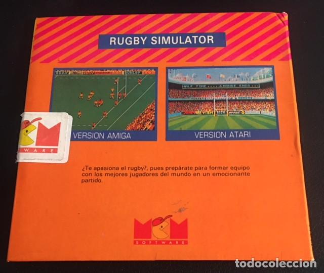 Videojuegos y consolas: JUEGO PARA ORDENADOR ATARI ST advanced rugby simulator mcm - Foto 3