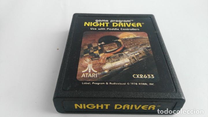 Videojuegos y consolas: JUEGO PARA ATARI CANYON  NIGHT DRIVER - Foto 1