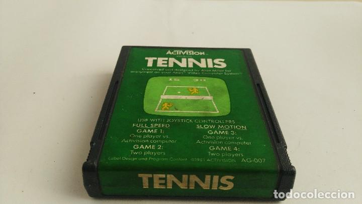 Videojuegos y consolas: JUEGO PARA ATARI ACTIVISION TENNIS - Foto 1
