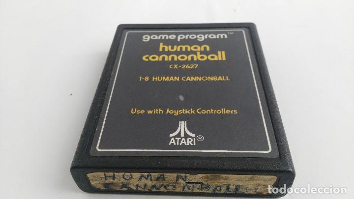Videojuegos y consolas: JUEGO PARA ATARI HUMAN  CANNONBALL - Foto 1