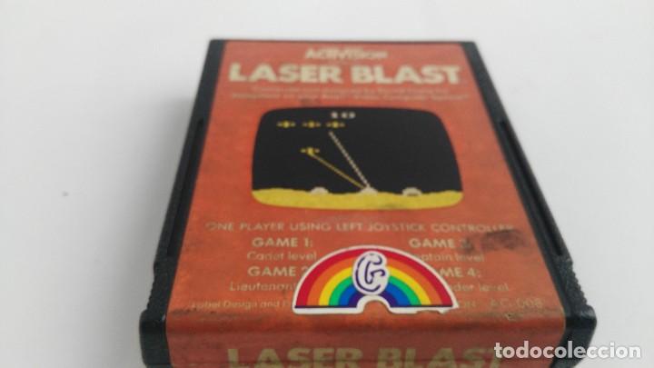 Videojuegos y consolas: JUEGO PARA ATARI ACTIVISION LASER BLAST - Foto 1