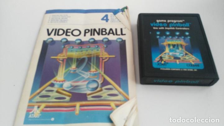 Videojuegos y consolas: JUEGO PARA ATARI VIDEO PIMBALL - Foto 1