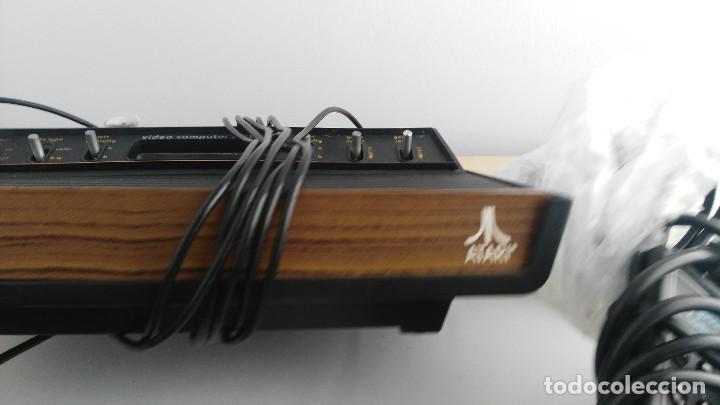 Videojuegos y consolas: ANTIGUA CONSOLA ATARI  LA DE MADERA - Foto 3