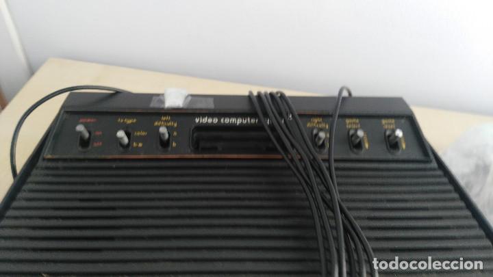 Videojuegos y consolas: ANTIGUA CONSOLA ATARI  LA DE MADERA - Foto 6