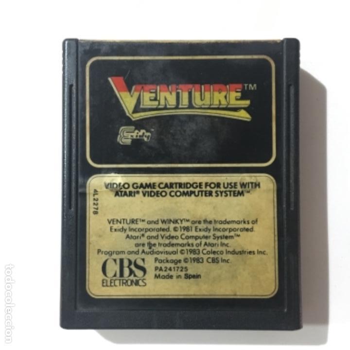 Videojuegos y consolas: Juego para la consola Atari 2600 venture - Foto 1