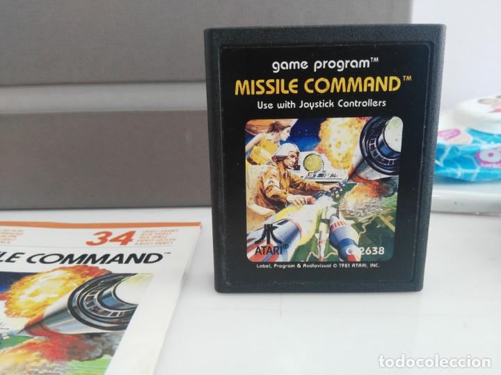 Videojuegos y consolas: antiguo juego para atari missile command - Foto 2