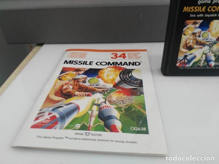 Videojuegos y consolas: antiguo juego para atari missile command - Foto 3