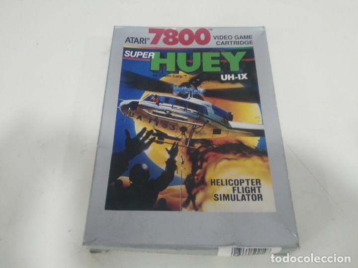Videojuegos y consolas: ANTIGUA CAJA DE  JUEGO ATARI 2700 HELICOPTER - Foto 1