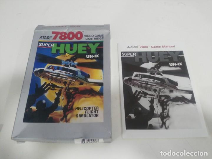 Videojuegos y consolas: ANTIGUA CAJA DE  JUEGO ATARI 2700 HELICOPTER - Foto 3