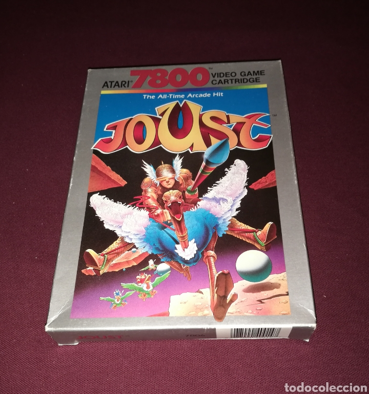 Videojogos e Consolas: VIDEOJUEGO JOUST ATARI 7800 NUEVO Y COMPLETO