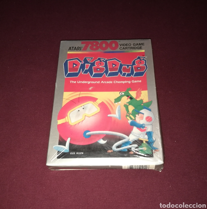 Videospiele und Konsolen: VIDEOJUEGO DIG DUG ATARI 7800 PRECINTADO