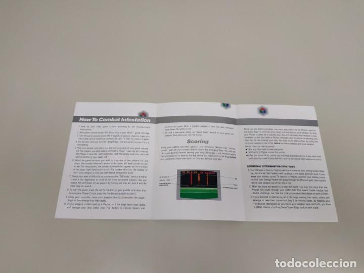 Videojuegos y consolas: 1118- BUGS VIDEO GAME DATA AGE 1982   GAME INSTRUCTIONS - Foto 2